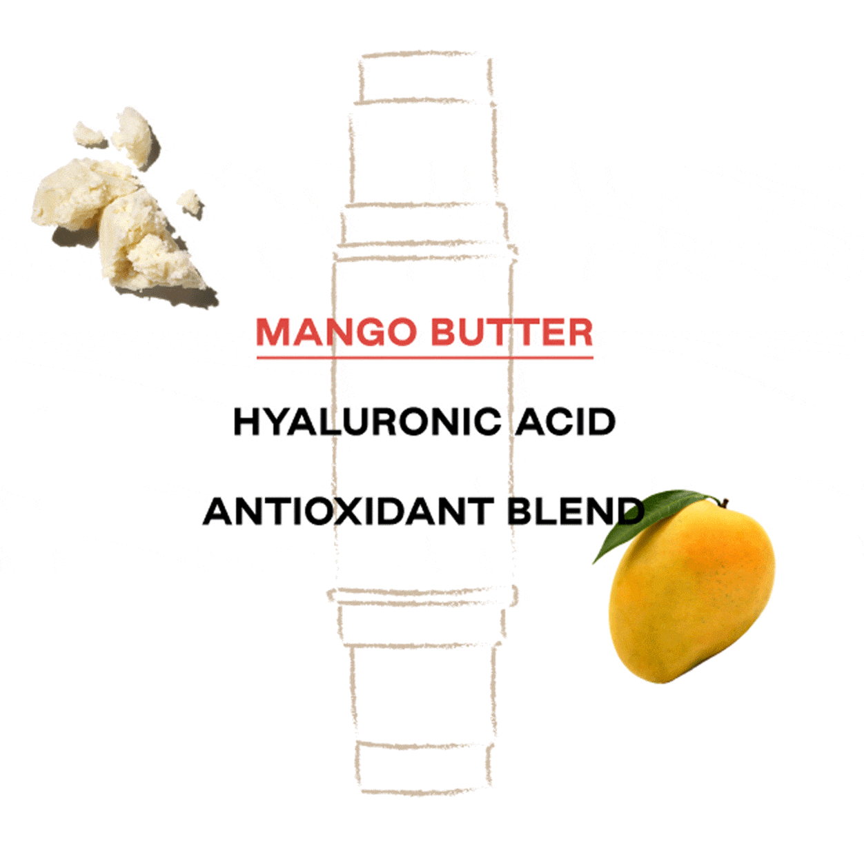 Dibs Beauty - Desert Island Duo - Ingredients