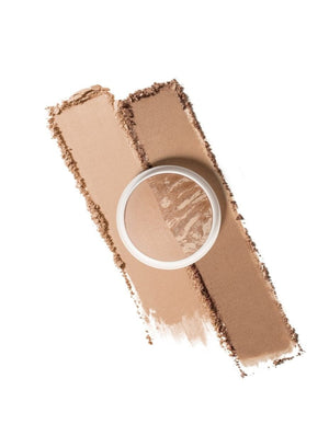 Duet Baked Bronzer Shade 01 featured open compact for effortless, sun-kissed warmth