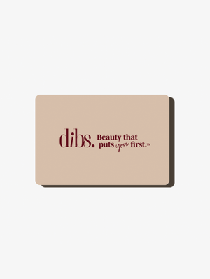 DIBS Gift Card $100 digital gift for beauty lovers and easy gifting