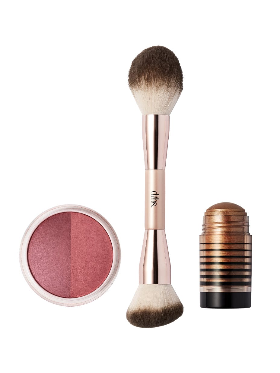 Encore Glow Set - Backstage + Duo Brush Face + Unbothered Bronze