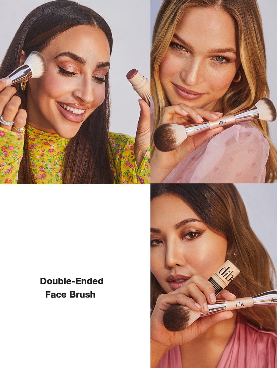 Duo Brush Face - Collage Image