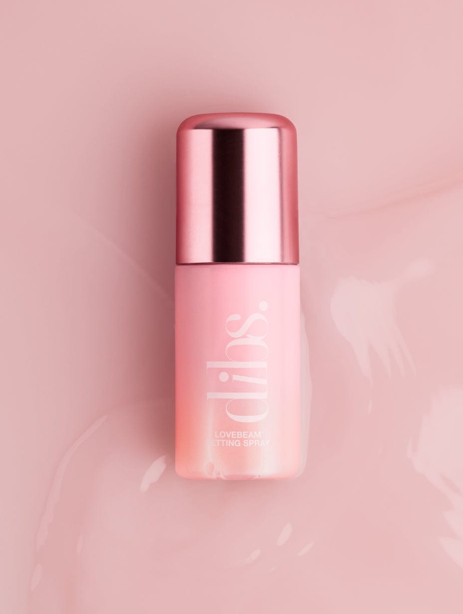 LoveBeam® Setting Spray bottle shown against neutral background