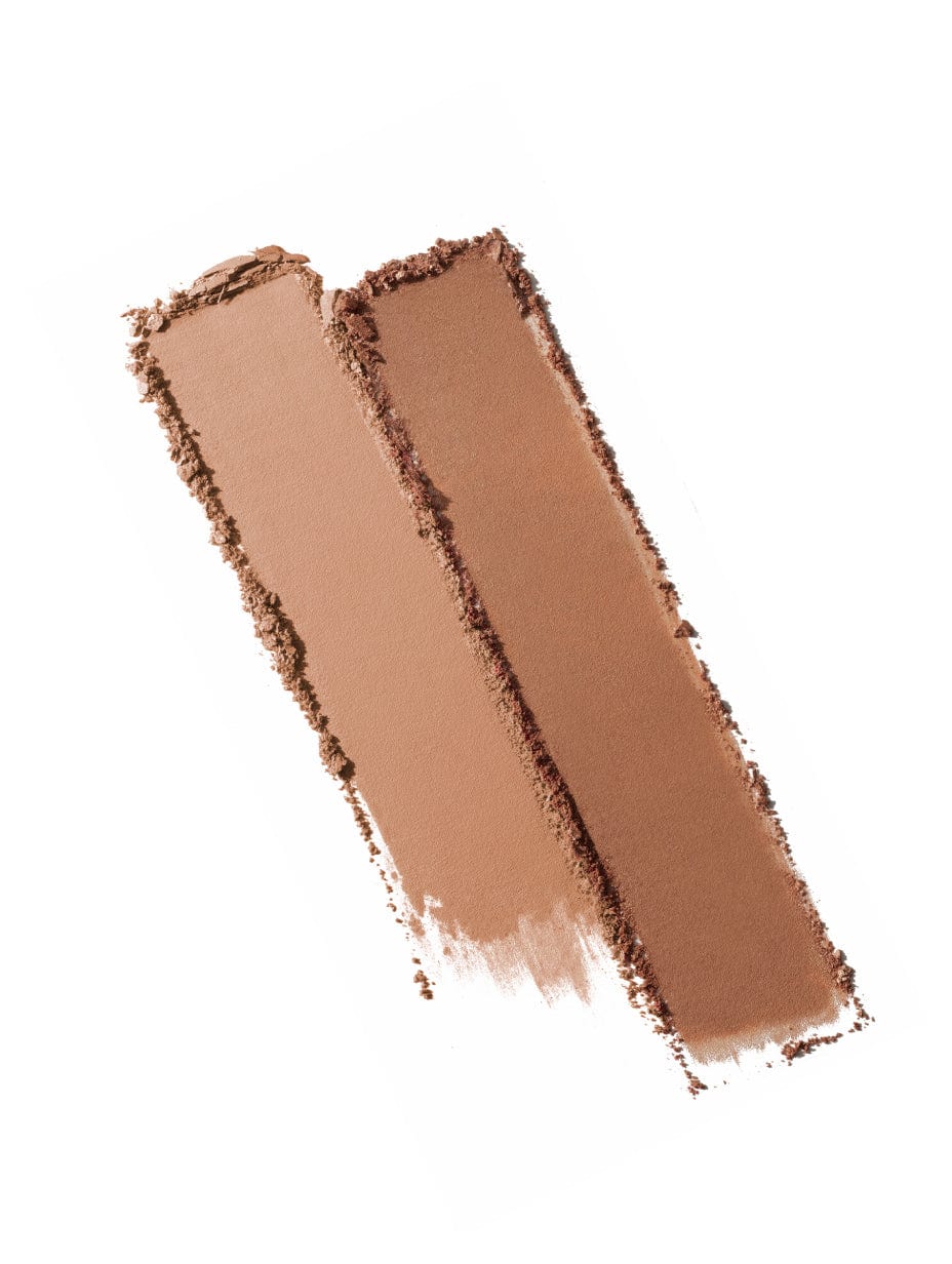 Duet Baked Bronzer - Caramel Cappuccino - Swatch Shades